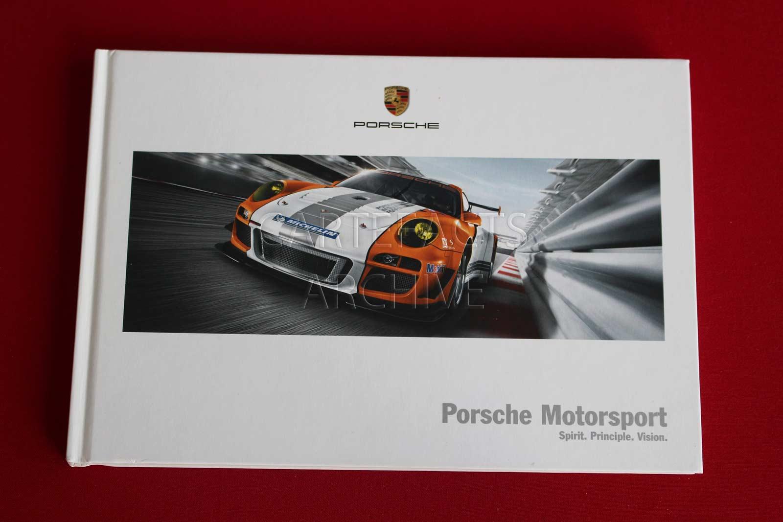 Porsche Motorsport hardcover catalog (2011) Cartefacts