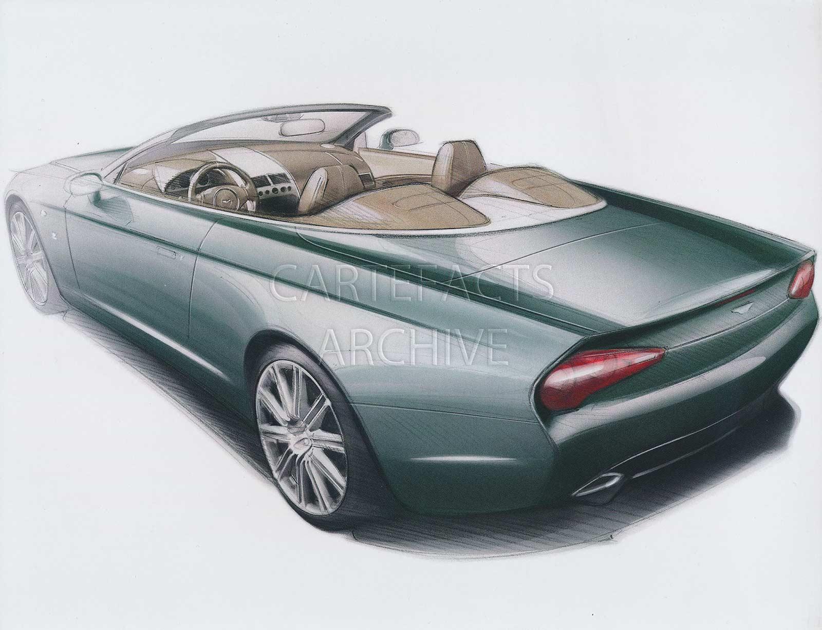 Aston Martin DB9 Spyder Zagato Centennial - information